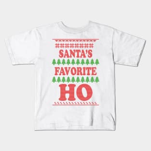 Santas favorite Ho Kids T-Shirt